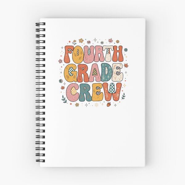 Item preview, Retro Fourth Grade Crew Groovy Fall Teacher Shirt Back To School designed and sold by Yellowriversss.
