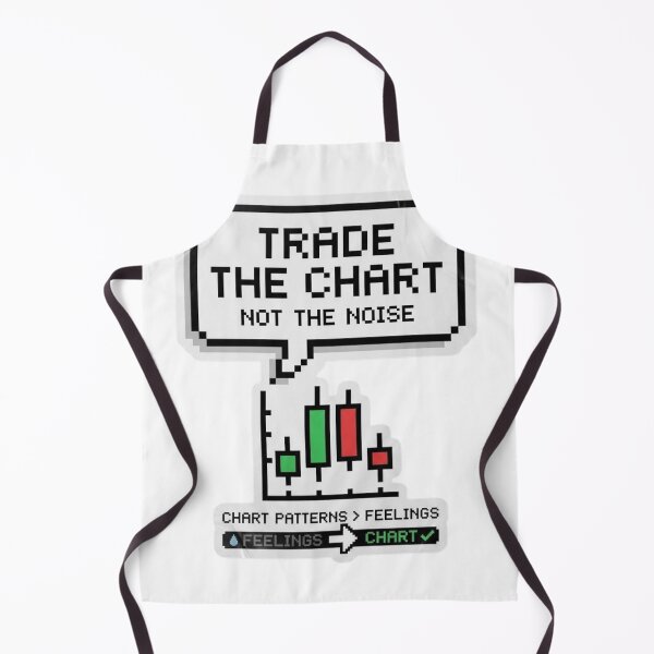 Item preview, Trade The Chart Not Noise - Day Trading Quotes Stickers designed and sold by FluxControl.