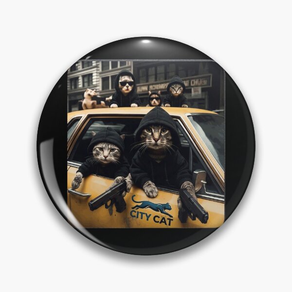 Item preview, Cat Gang City Cat Meme designed and sold by ascribbler19.