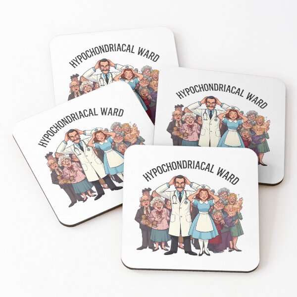 Item preview, Welcome to the Hypochondriacal Ward designed and sold by ParadoxParadox.