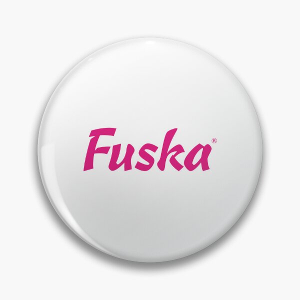Item preview, Fuska Vibrant Pink Script Typography Logo designed and sold by hlinpft.