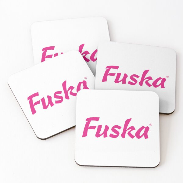 Item preview, Fuska Vibrant Pink Script Typography Logo designed and sold by hlinpft.