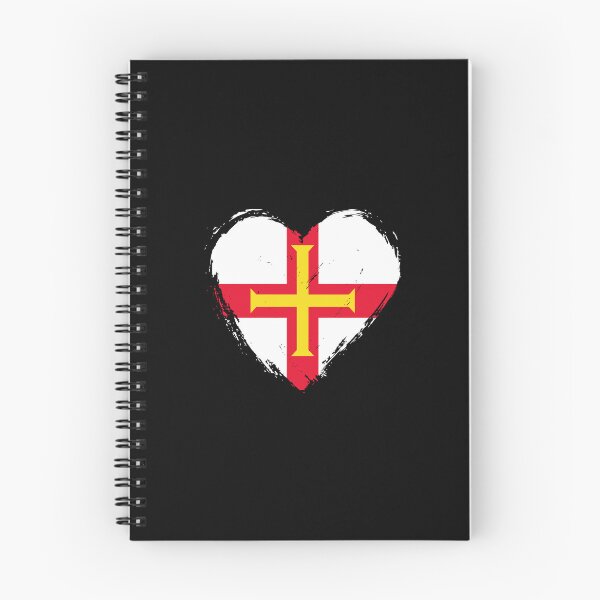 Item preview, Distressed Guernsey Flag Heart GG designed and sold by shitpostee.