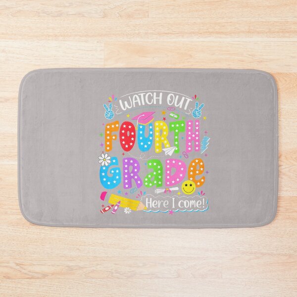 Item preview, Back to School First Day Watch Out Fourth Grade Here I Come designed and sold by mjohnson9.