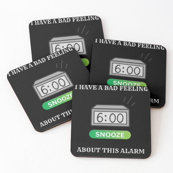 Item preview, I Have A Bad Feeling About This Alarm Funny Sci Fi Parody designed and sold by Mircea786.