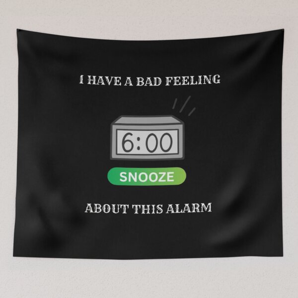 Item preview, I Have A Bad Feeling About This Alarm Funny Sci Fi Parody designed and sold by Mircea786.