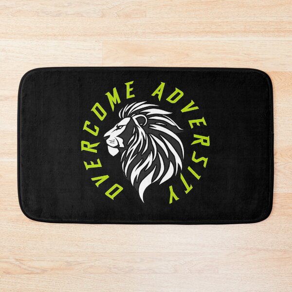 Item preview, Overcome Adversity Lion Christian Gym designed and sold by Bezuiden.