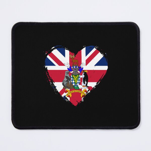 Item preview, Distressed South Georgia And The South Sandwich Islands Flag Heart GS designed and sold by shitpostee.
