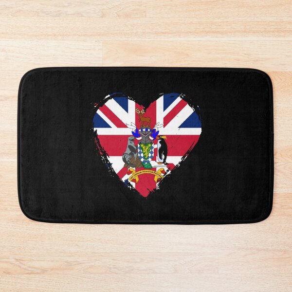 Item preview, Distressed South Georgia And The South Sandwich Islands Flag Heart GS designed and sold by shitpostee.