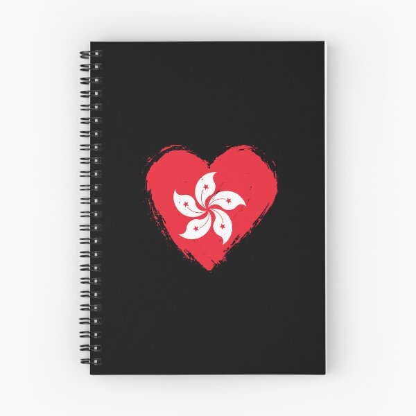 Item preview, Distressed Hong Kong Flag Heart HK designed and sold by shitpostee.