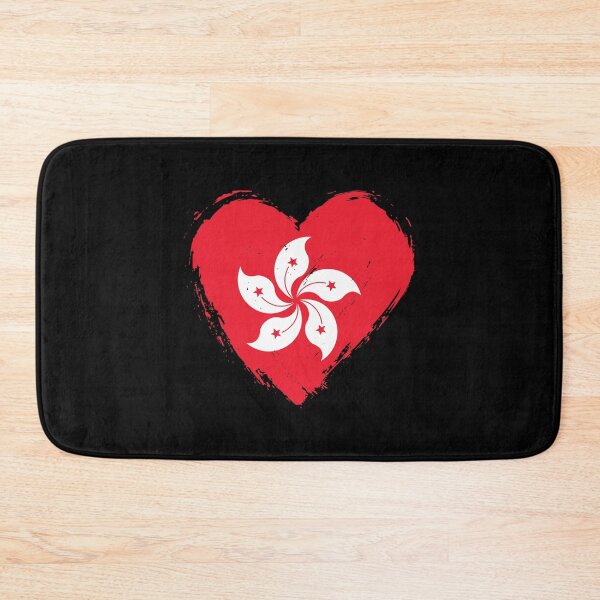 Item preview, Distressed Hong Kong Flag Heart HK designed and sold by shitpostee.