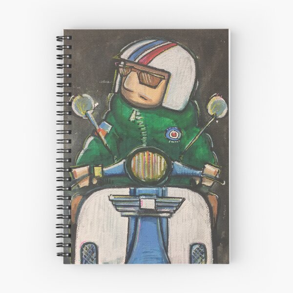 Item preview, Classic Scooter | Retro Scooter Riders | Scooterist, Retro Mod Inspired Art designed and sold by GWARTGB.