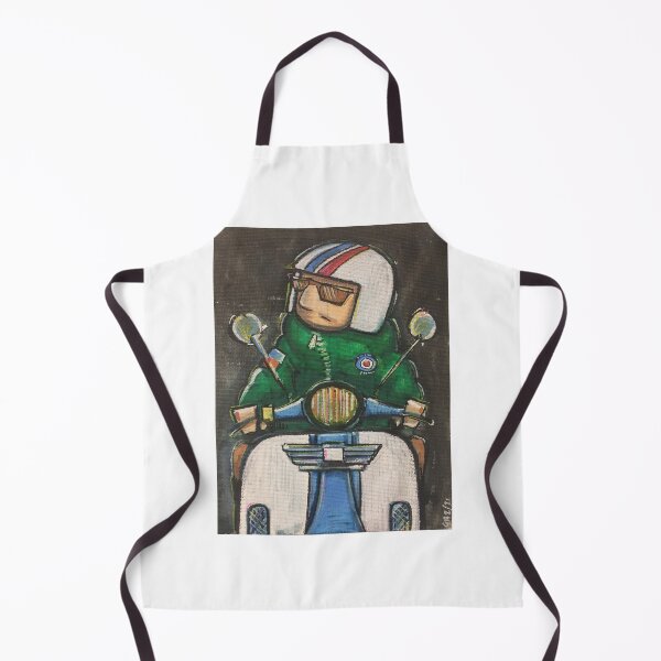 Item preview, Classic Scooter | Retro Scooter Riders | Scooterist, Retro Mod Inspired Art designed and sold by GWARTGB.