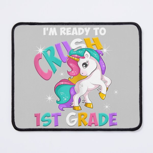 Item preview, Back To School I'm Ready To Crush 1st Grade Unicorn designed and sold by mjohnson9.