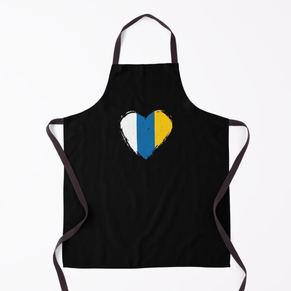 Item preview, Distressed Canary Islands Flag Heart IC designed and sold by shitpostee.