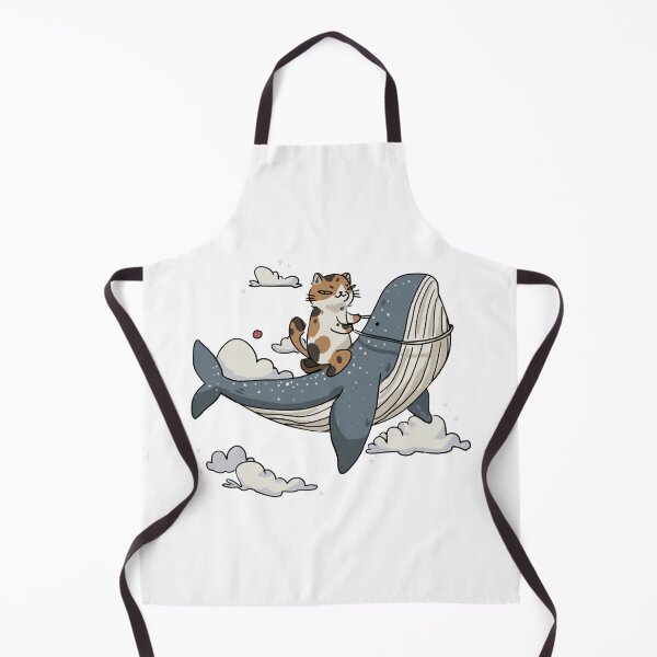 Item preview, Flying On A Whale Cute Space Cat Cosmic Dreamcore Graphic designed and sold by Lycheelich.