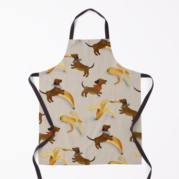 Item preview, Going Bananas Dachshund Puppies — Kids Room Print designed and sold by Catherine Wallace Art.