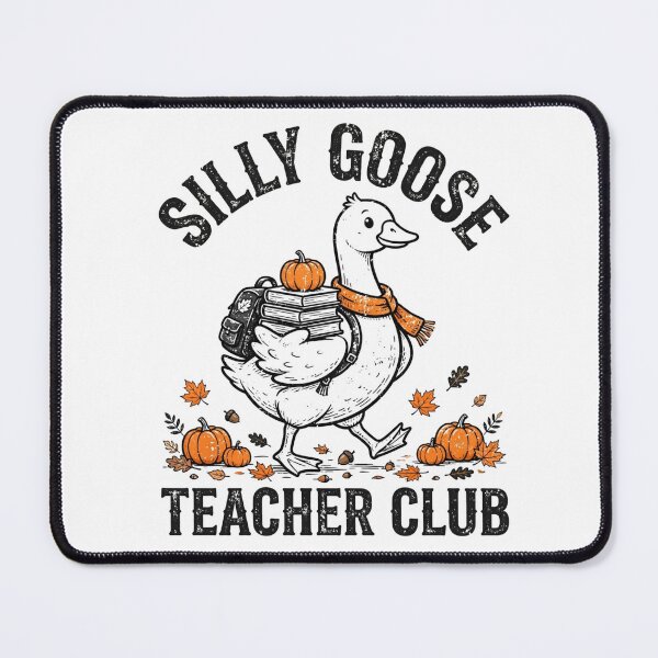 Item preview, Silly Goose Teacher Club Fall Edition Funny Pumpkin Autumn Teacher designed and sold by Yellowriversss.