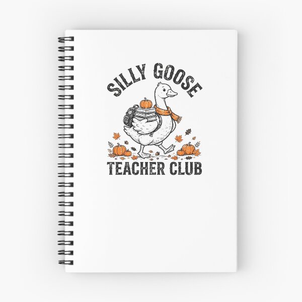 Item preview, Silly Goose Teacher Club Fall Edition Funny Pumpkin Autumn Teacher designed and sold by Yellowriversss.