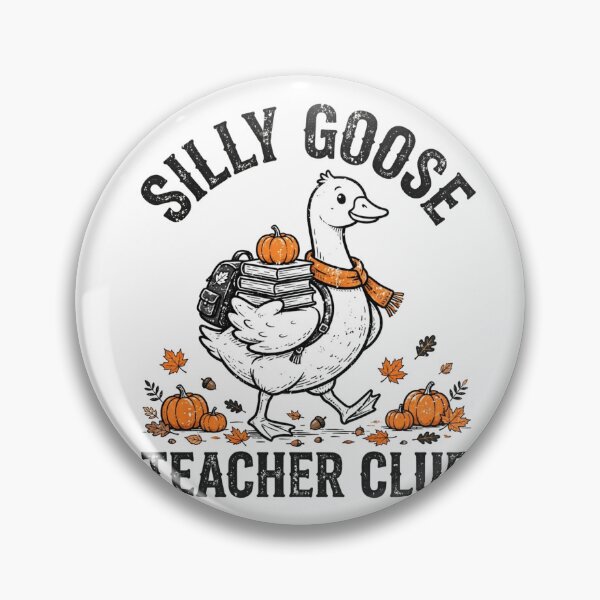 Item preview, Silly Goose Teacher Club Fall Edition Funny Pumpkin Autumn Teacher designed and sold by Yellowriversss.