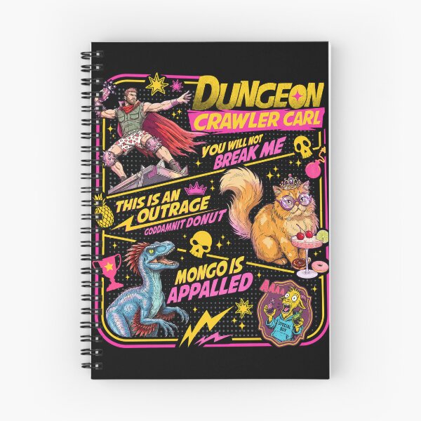 Item preview, Dungeon Crawler Carl Donut Mongo Fantasy Book Series designed and sold by Revoleos.