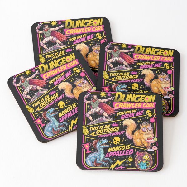 Item preview, Dungeon Crawler Carl Donut Mongo Fantasy Book Series designed and sold by Revoleos.