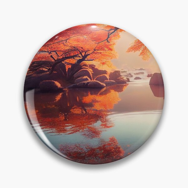 Item preview, Early Sunlight in Autumn Garden designed and sold by Sobucca.