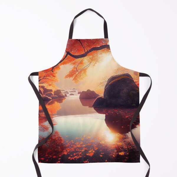 Item preview, Early Sunlight in Autumn Garden designed and sold by Sobucca.
