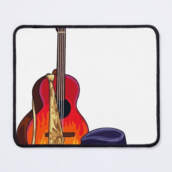 Item preview, Classic Guitar & Fedora Hat Vintage Father's Day Art designed and sold by Antony004.