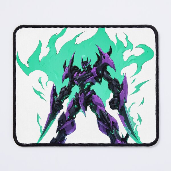 Item preview, Void Flame Mecha Warrior Sticker designed and sold by ZenOtaku Lab.