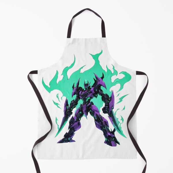 Item preview, Void Flame Mecha Warrior Sticker designed and sold by ZenOtaku Lab.