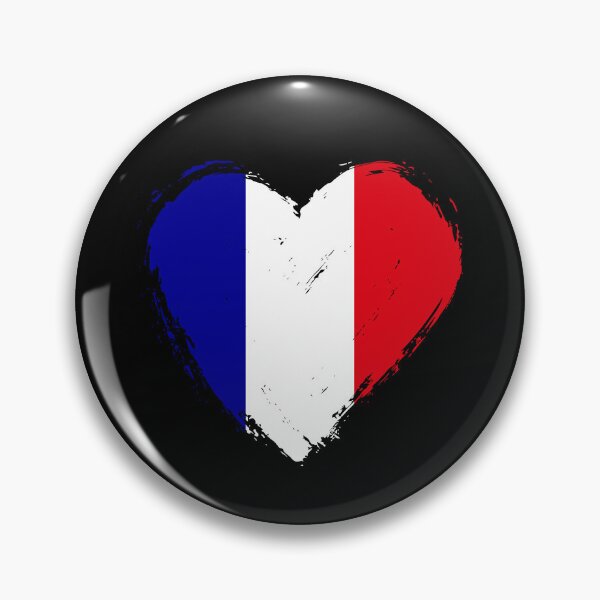Item preview, Distressed Saint Martin Flag Heart MF designed and sold by shitpostee.