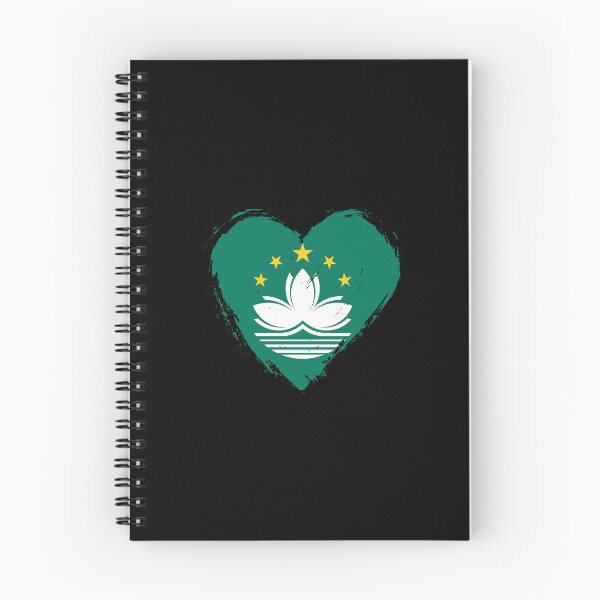 Item preview, Distressed Macau Flag Heart MO designed and sold by shitpostee.