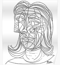 Pablo Picasso Tete de Femme 1939 (Head Of A Woman) T Shirt Poster