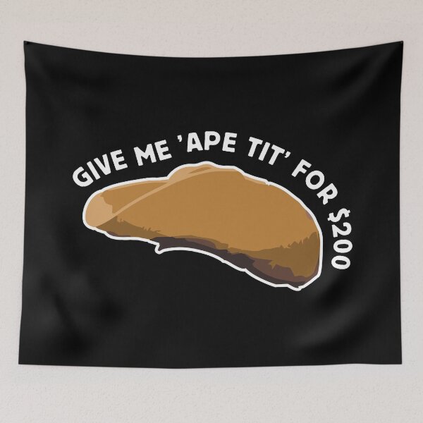 Item preview, Give Me 'Ape Tit' – Retro Game Show Humor  designed and sold by Scaryzz.