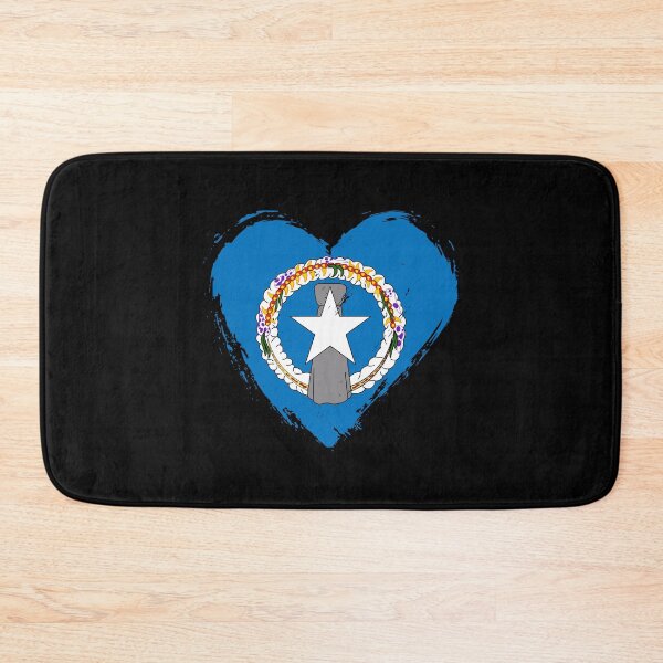 Item preview, Distressed Northern Mariana Islands Flag Heart MP designed and sold by shitpostee.