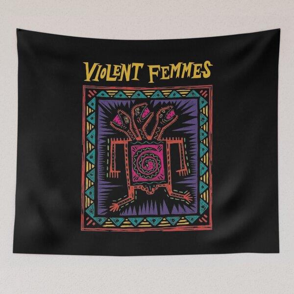 Item preview, Line Art Style Folk Punk Band designed and sold by BiskiTop.