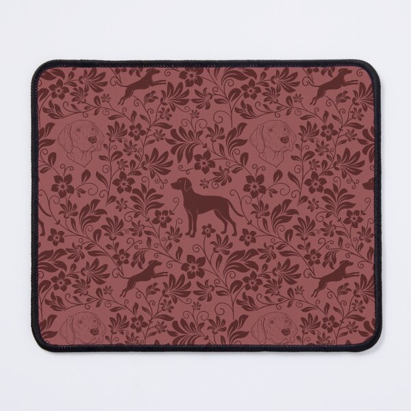 Item preview, Hungarian Vizsla Floral Pattern | Elegant Botanical Dog Design Red designed and sold by WildLakePatterns.