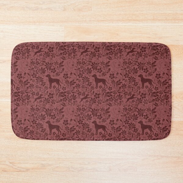 Item preview, Hungarian Vizsla Floral Pattern | Elegant Botanical Dog Design Red designed and sold by WildLakePatterns.