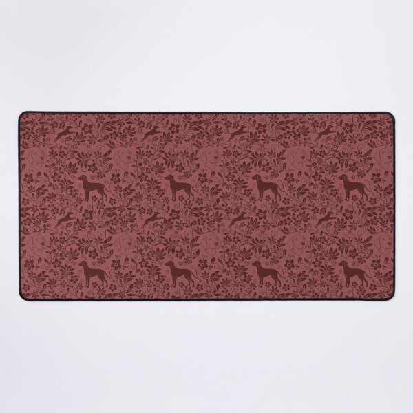 Item preview, Hungarian Vizsla Floral Pattern | Elegant Botanical Dog Design Red designed and sold by WildLakePatterns.