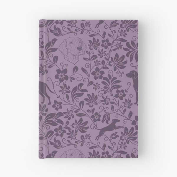 Item preview, Hungarian Vizsla Floral Pattern | Elegant Botanical Dog Design Purple designed and sold by WildLakePatterns.