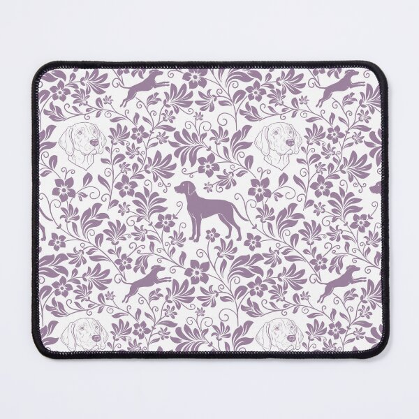 Item preview, Hungarian Vizsla Floral Pattern | Elegant Botanical Dog Design Lavender designed and sold by WildLakePatterns.