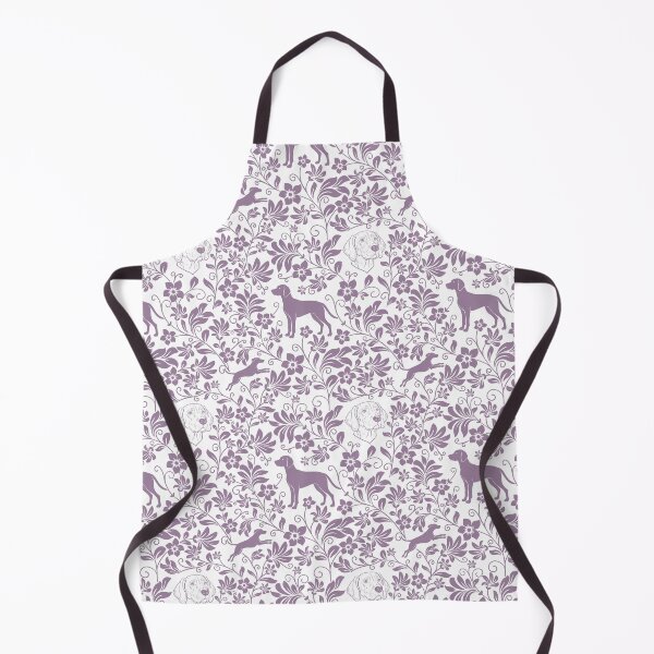 Item preview, Hungarian Vizsla Floral Pattern | Elegant Botanical Dog Design Lavender designed and sold by WildLakePatterns.