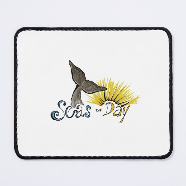 Item preview, Seas the Day (whale tail and sun rays) designed and sold by ArtByAbend.