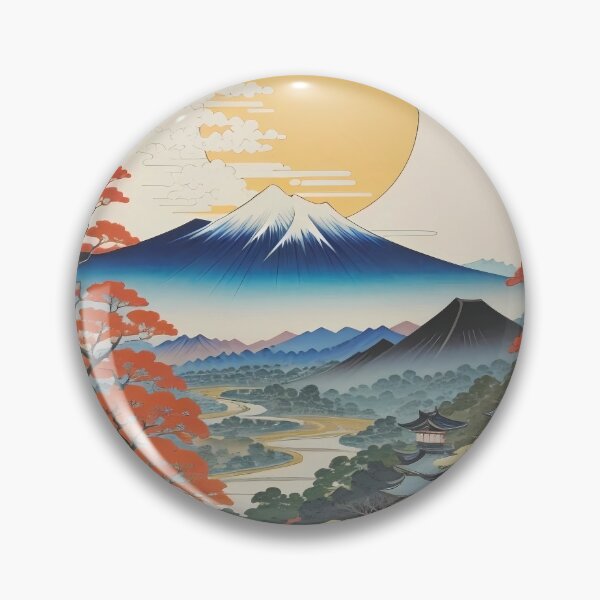 Item preview, Ancient Japanese Landscape designed and sold by Sobucca.