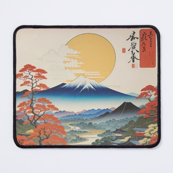 Item preview, Ancient Japanese Landscape designed and sold by Sobucca.