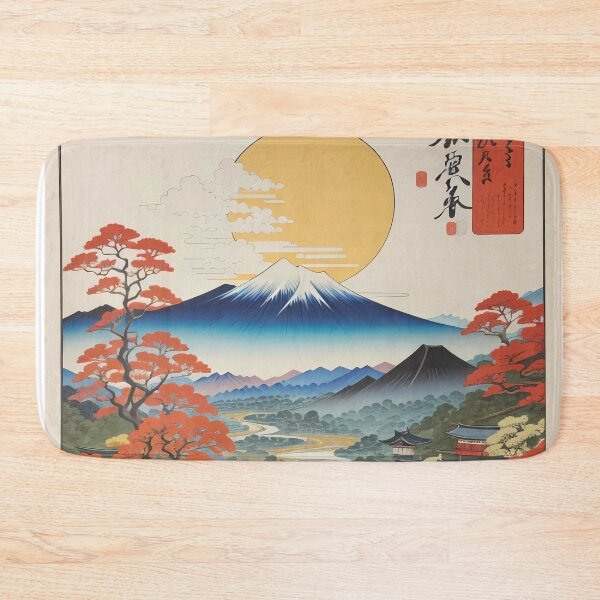 Item preview, Ancient Japanese Landscape designed and sold by Sobucca.
