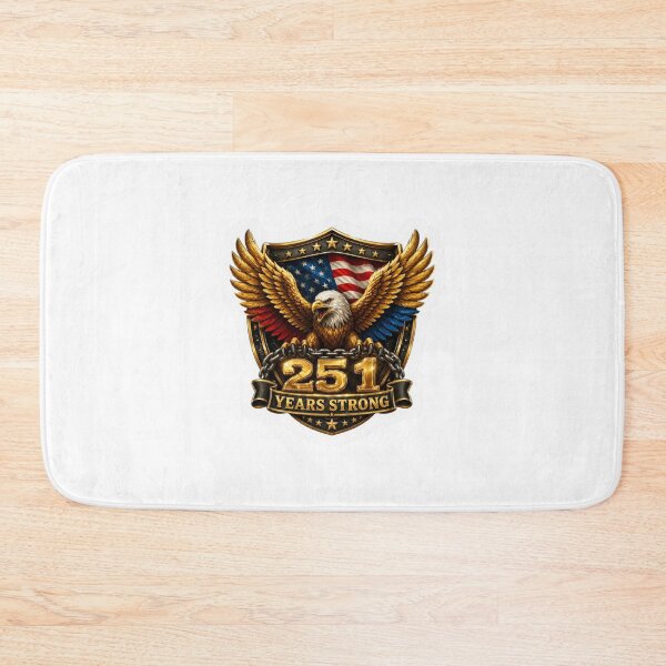 Item preview, 251st Anniversary of the USA - Patriotic Eagle – 251 Years of Strength designed and sold by Collins Design.
