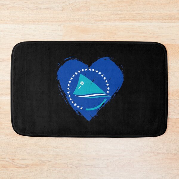 Item preview, Distressed Pacific Community Flag Heart PC designed and sold by shitpostee.