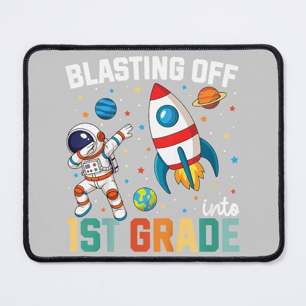 Item preview, Blasting Off Into 1st Grade Boys First Day First Grade Kids designed and sold by mjohnson9.